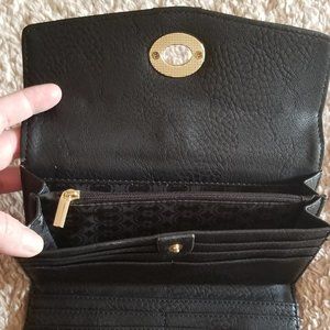 Black Clutch Wallet